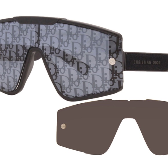 Dior Unisex Diorxtrem MU Mask Sunglasses with Interchangeable Lenses, 150mm main image 5